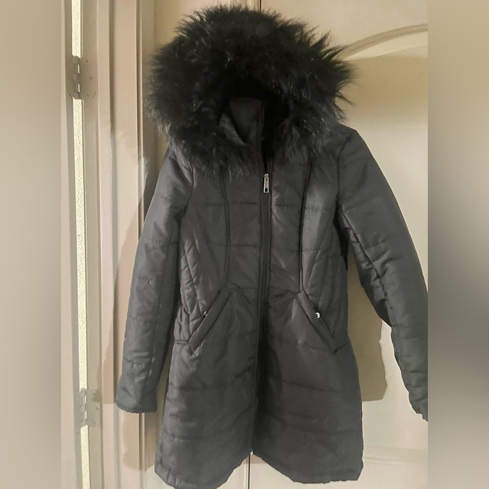 🖤🖤 Quilted Coat w/ Hoodie